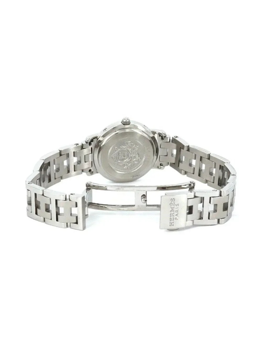 Hermes Clipper SS Quartz Watch